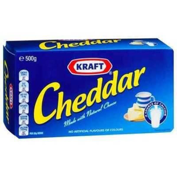 Kraft Cheddar Cheese 500g Fair Price Seeduwa
