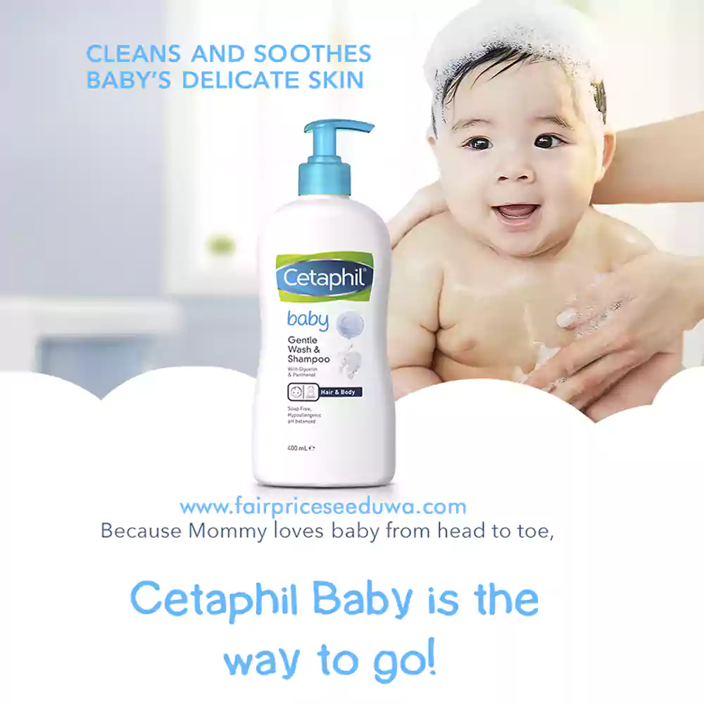 Cetaphil Baby Gentle Wash and Shampoo 400ml 01